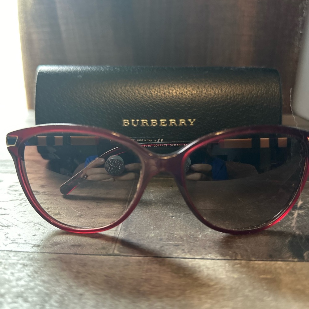 Burberry BE4216 Bordeaux Sunglasses- brand new!